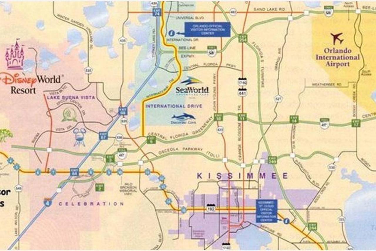 Resort-Style Condo Near Disney World 基西米 外观 照片